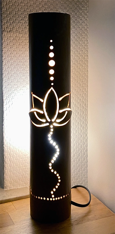 bamboo-lamp-finished-illuminated-at-night-lotus-flower-pattern