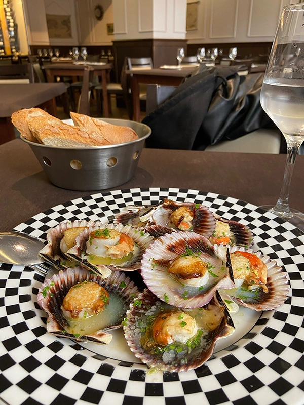 scallops-at-restaurante-barrilete