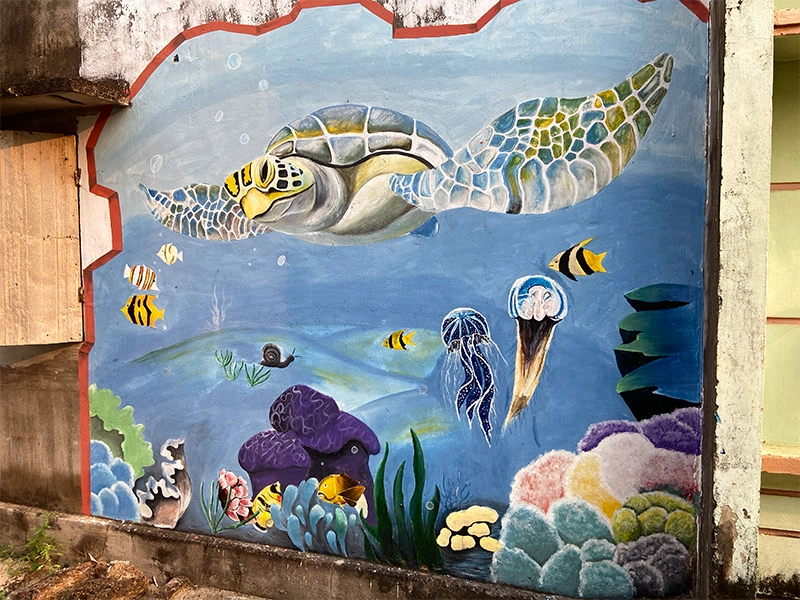 turtle-mural