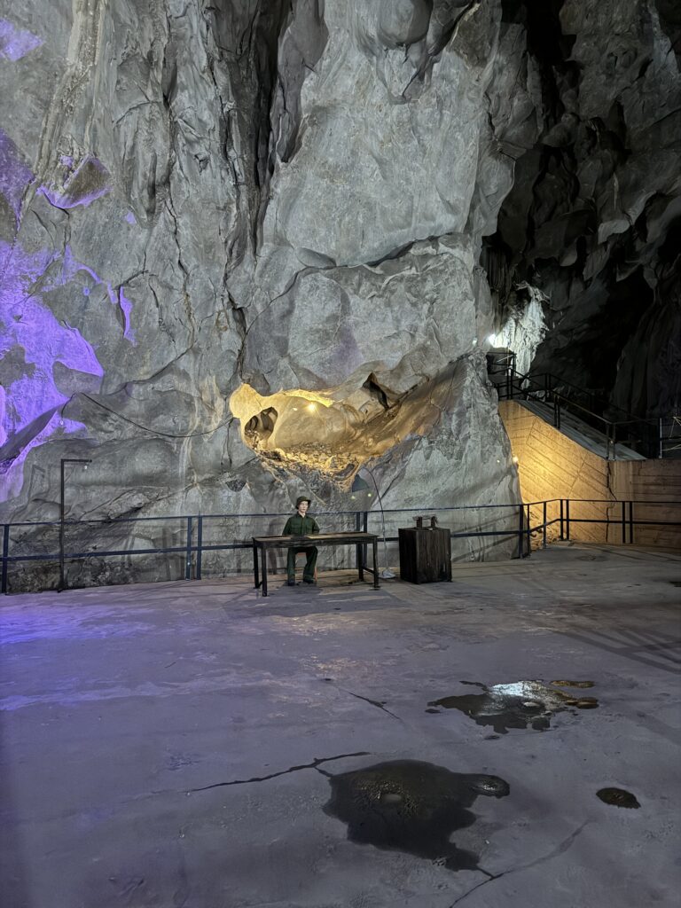 large chamber in the Hospital Cave on Cat Ba