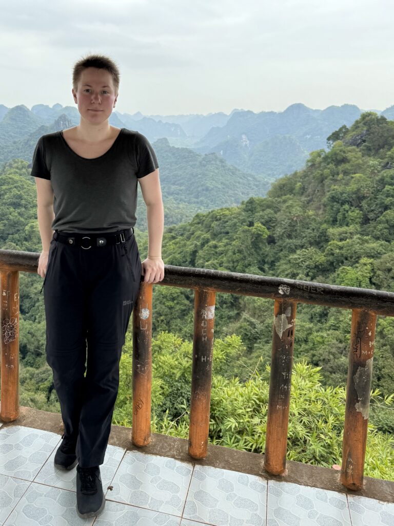 Climbing Ngự Lâm Peak Cat Ba National Park