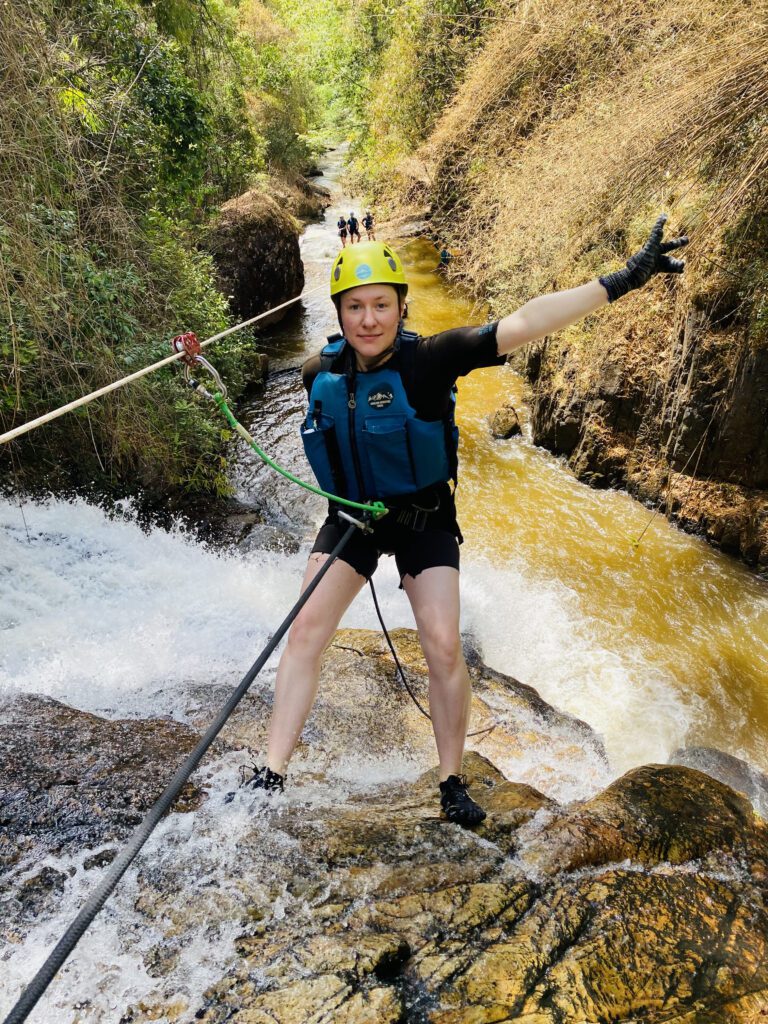 zipline - canyoning in da lat