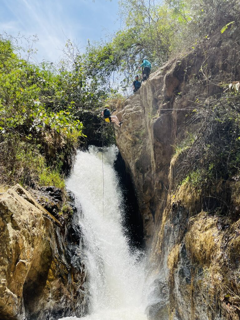 washing machine waterfall in da lat