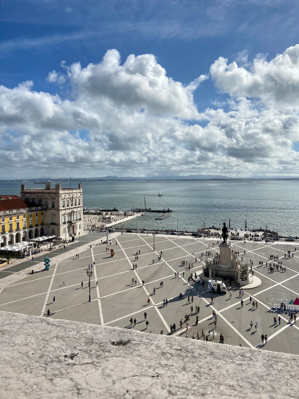 view-rua-augusta-arch-lisbon