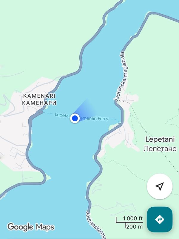 lepetani-kamenari-ferry
